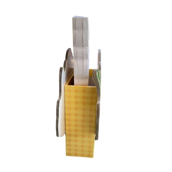 Hallmark Floral Pansy Design Notepad Holder & Paper Notepad Set - Picture 4 of 8